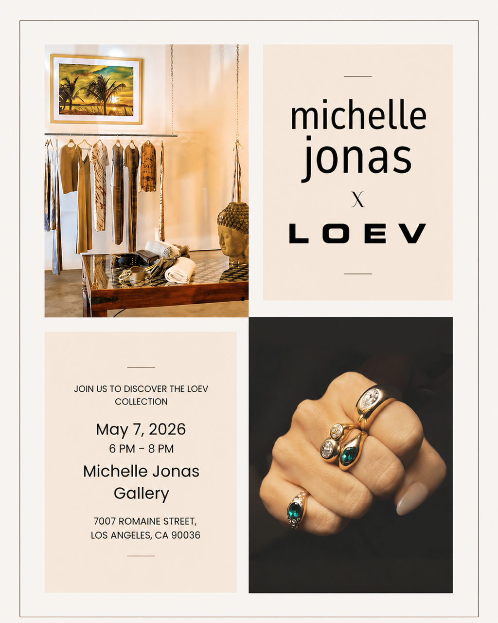 Michelle Jonas x LOEV
